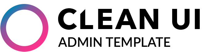 Clean UI Admin Template